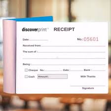  Receipt Book (Triplicate)