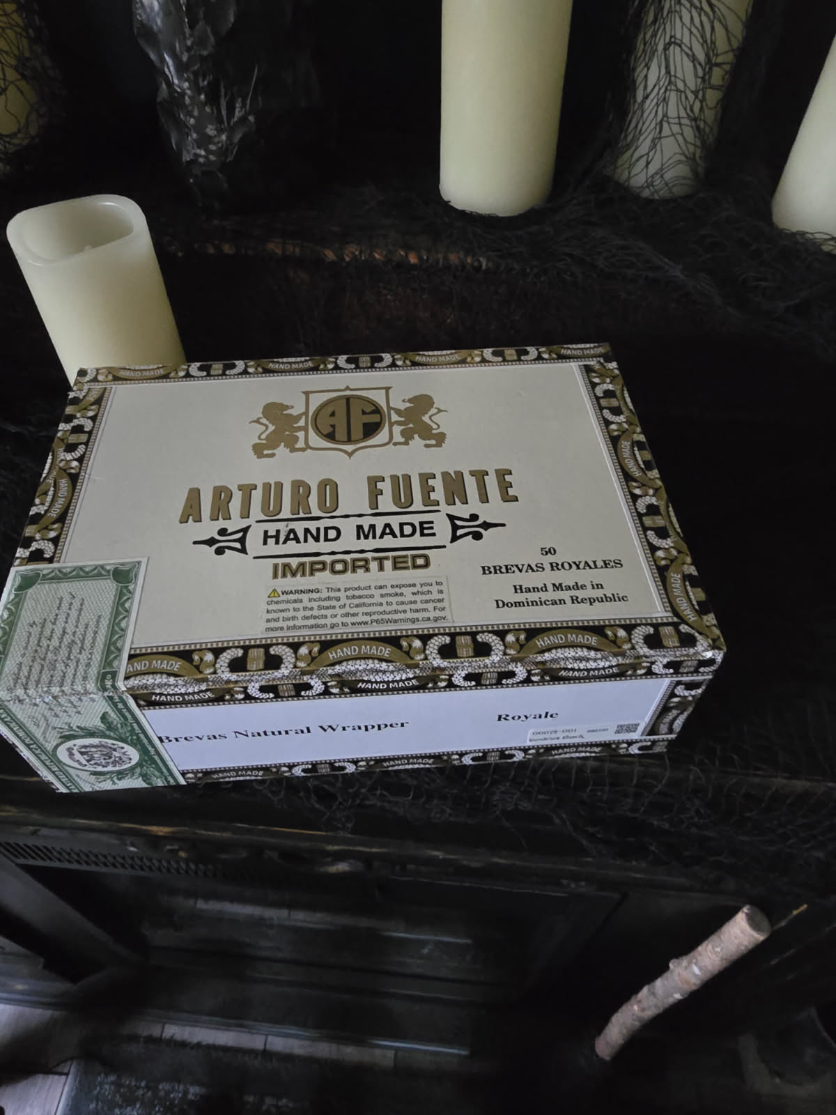 Aroma mediation cigar box  "Arturo Fuente"