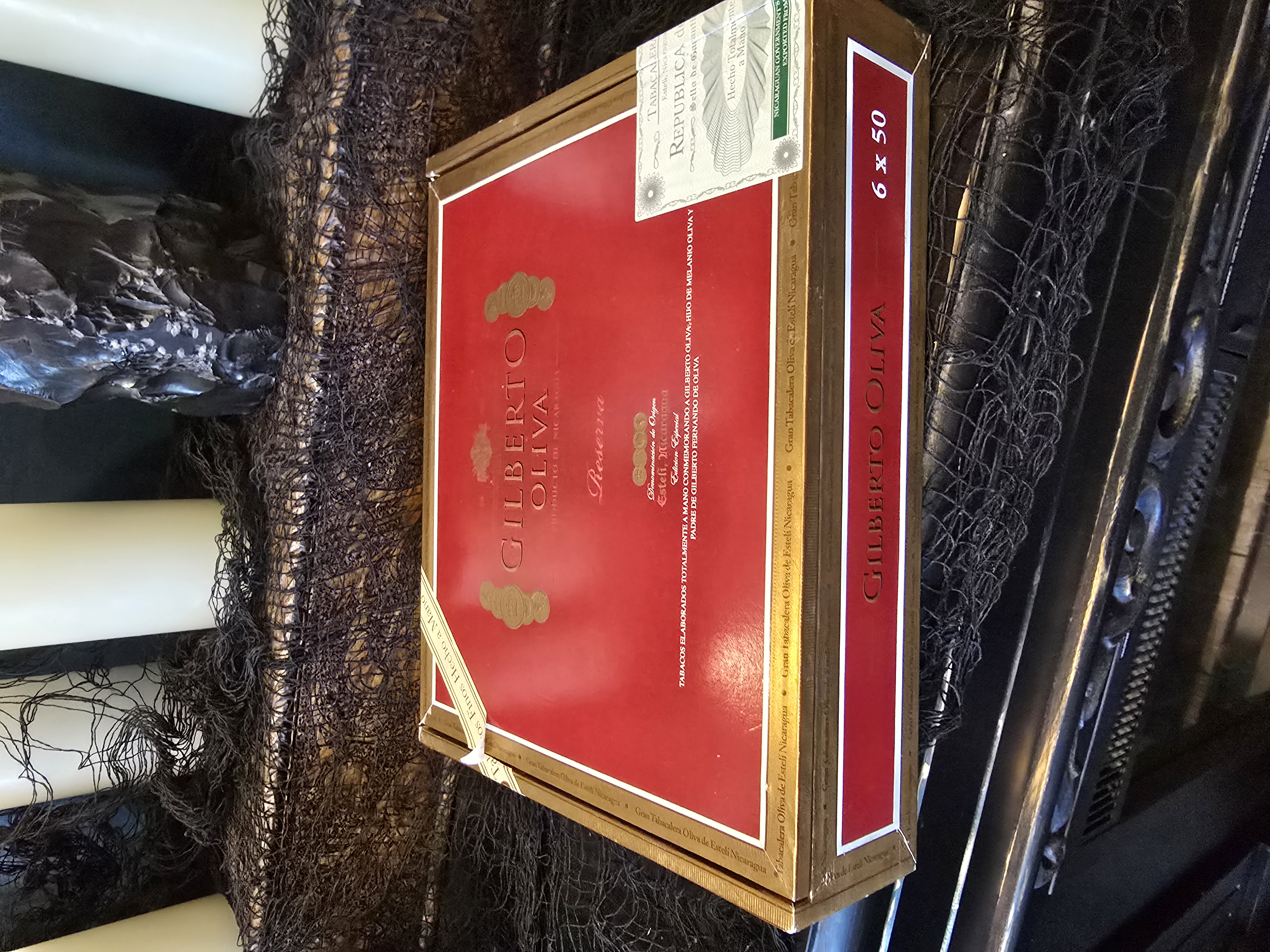 Aroma mediation cigar box  "Gilberto Olivia"