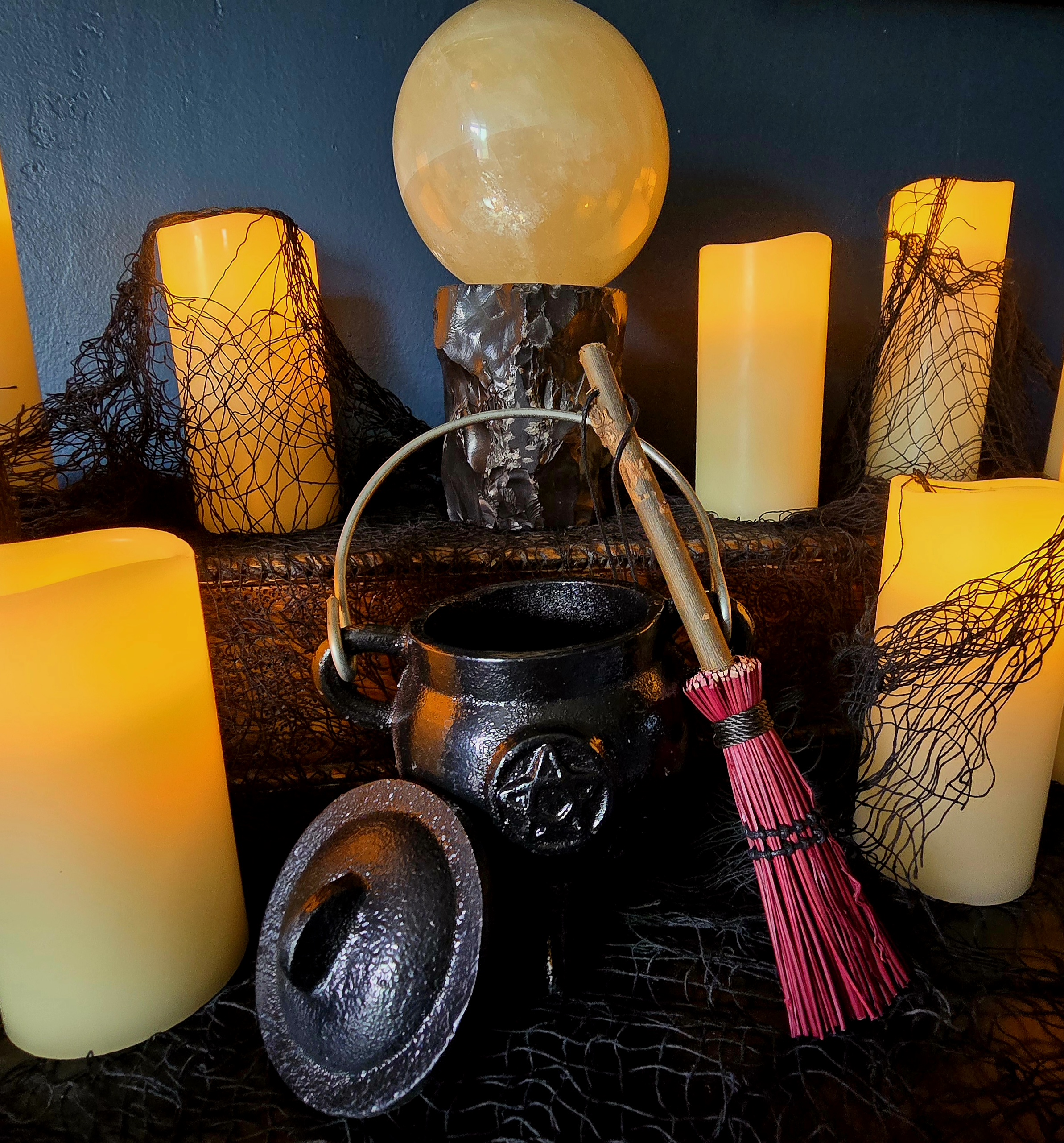 Wine Hand tied Alter Besoms