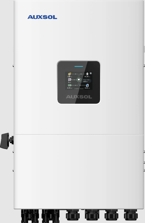 Biến Tần Auxsol Hybrid 3 Pha 12kW ASG-12TL-ZL | Hòa Lưới & Lưu Trữ Pin | MPPT 900V | IP66