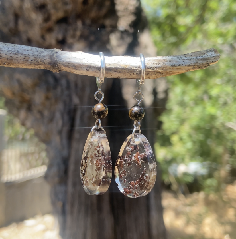 Mulberry Wood Earrings