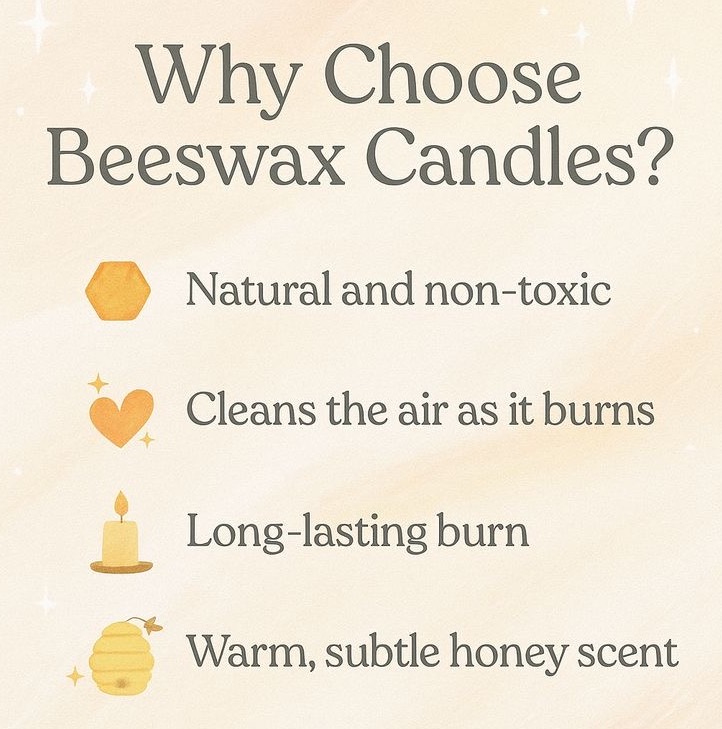 Handmade Rolled Beeswax Candle