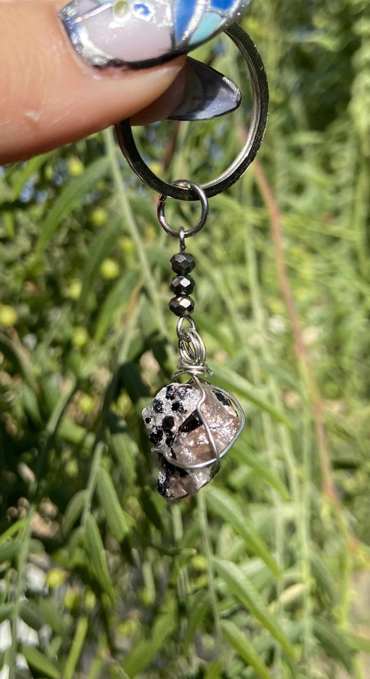 Handmade Crystal Keychain