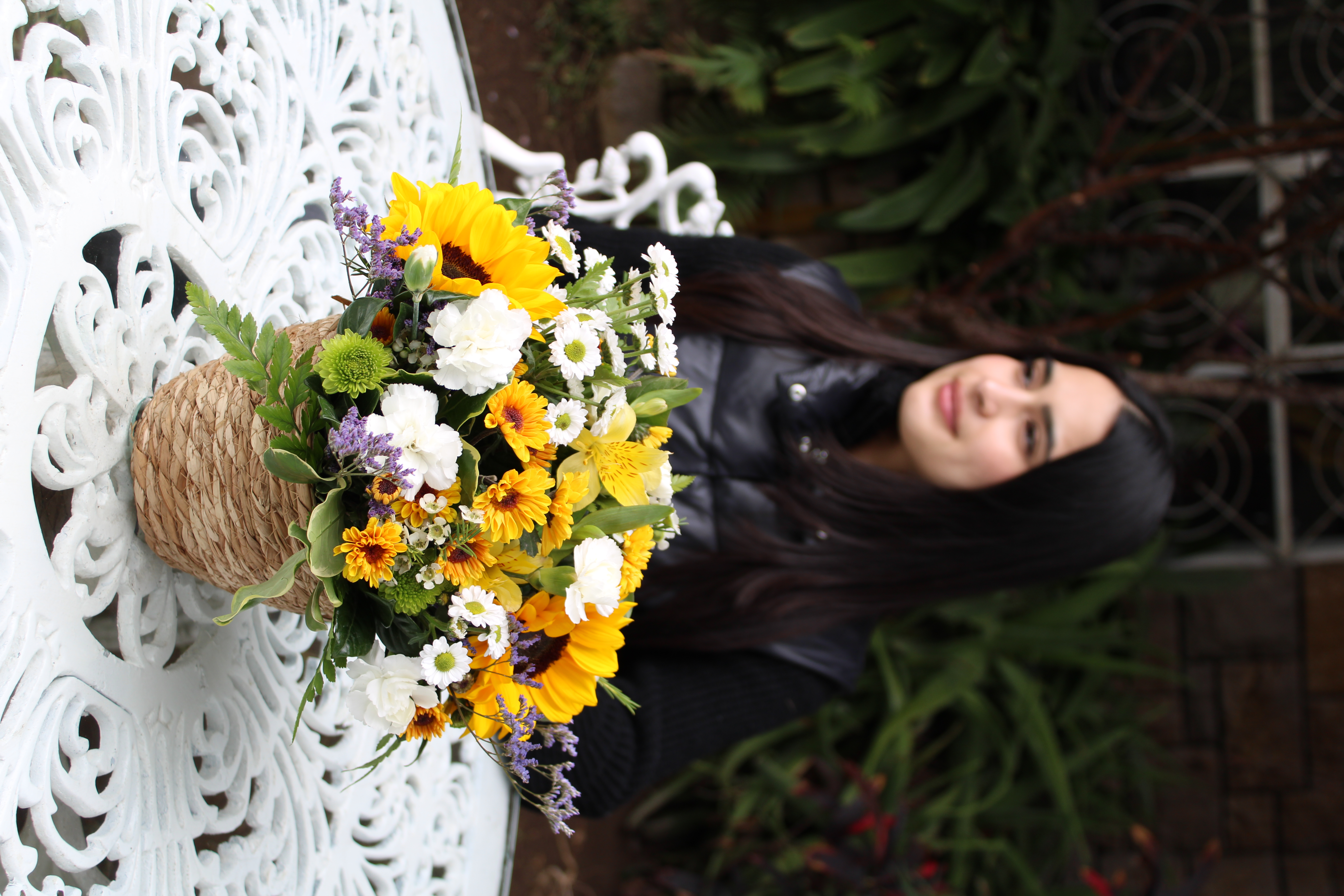 Canasta floral