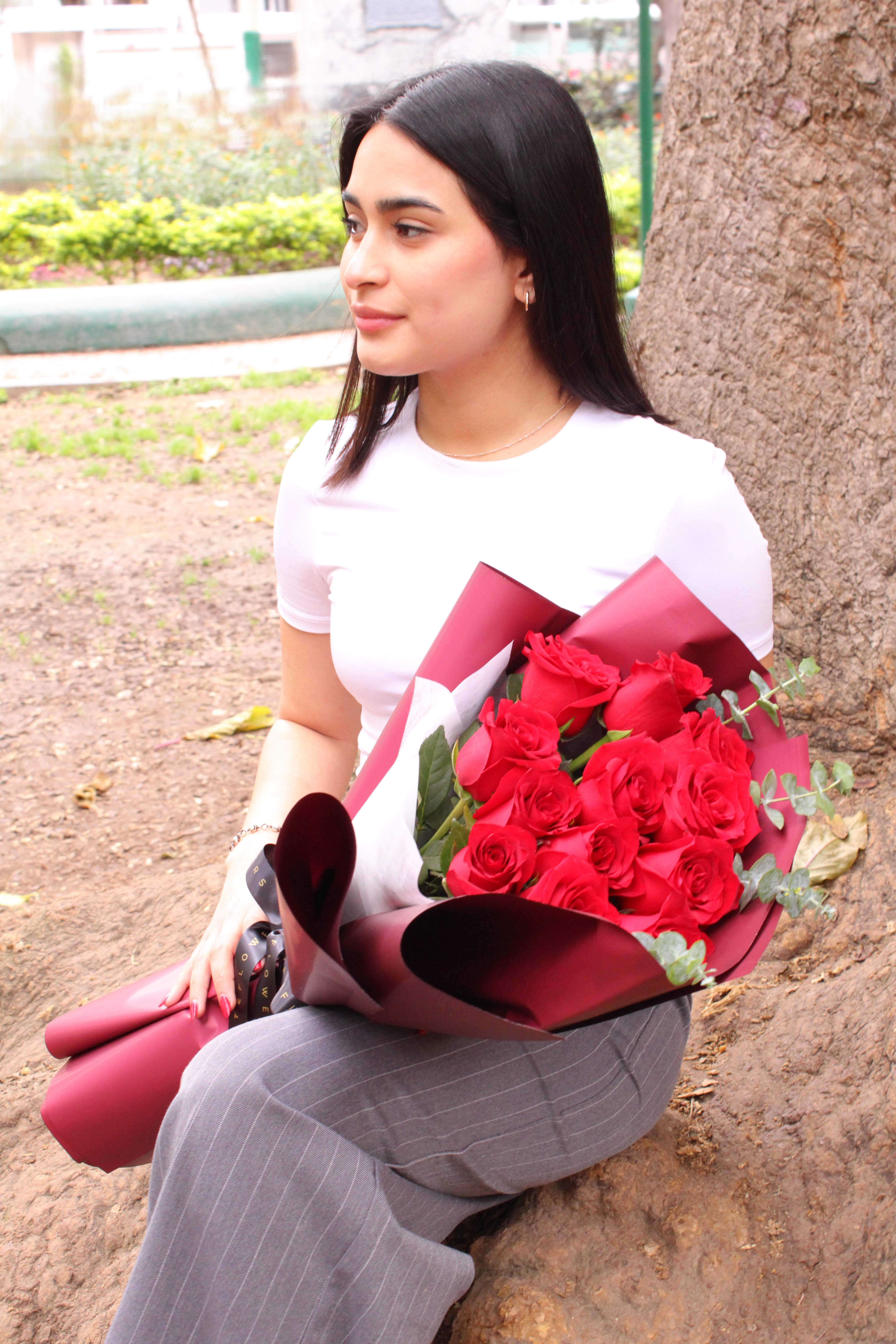 Ramo de 12 rosas rojas