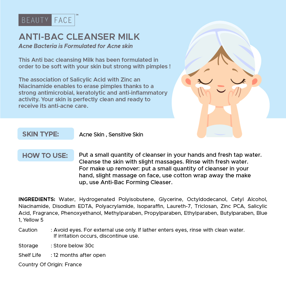 Anti-Bac Cleanser Milk
