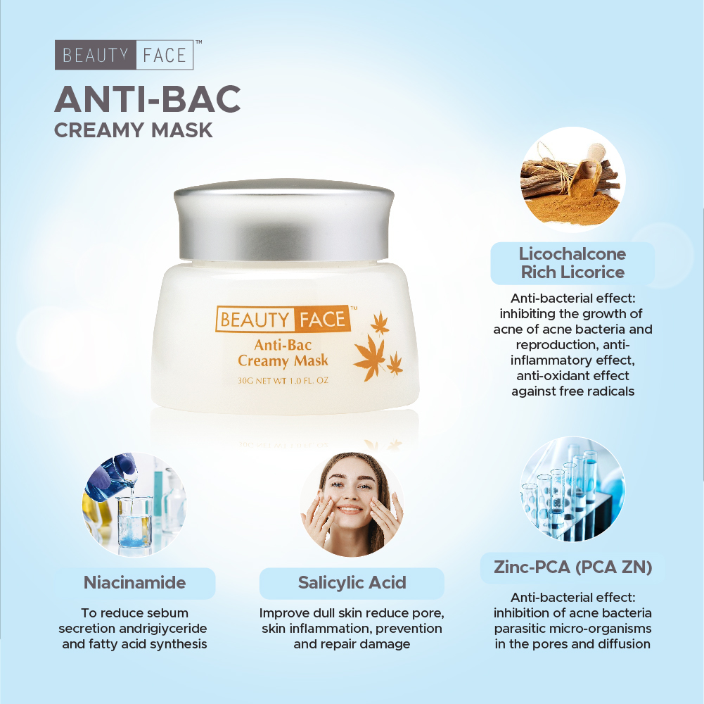 Beauty Face Anti-Bac Creamy Mask