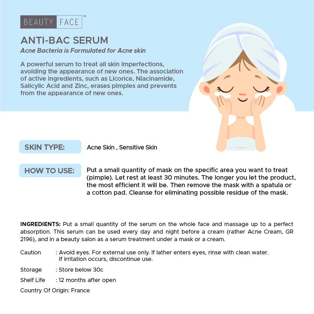 Beauty Face Anti-Bac Serum
