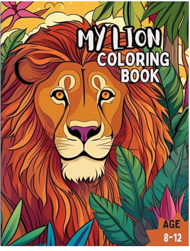 My Lion Coloring Book