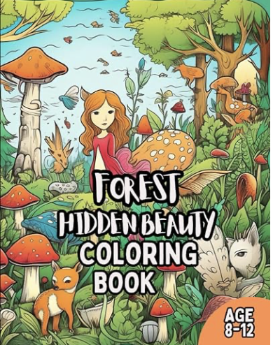 Forest Hidden Beauty Coloring Book