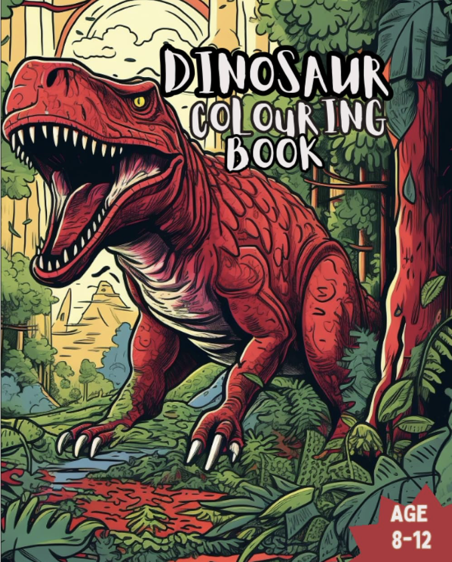 Dinosaur Coloring Book