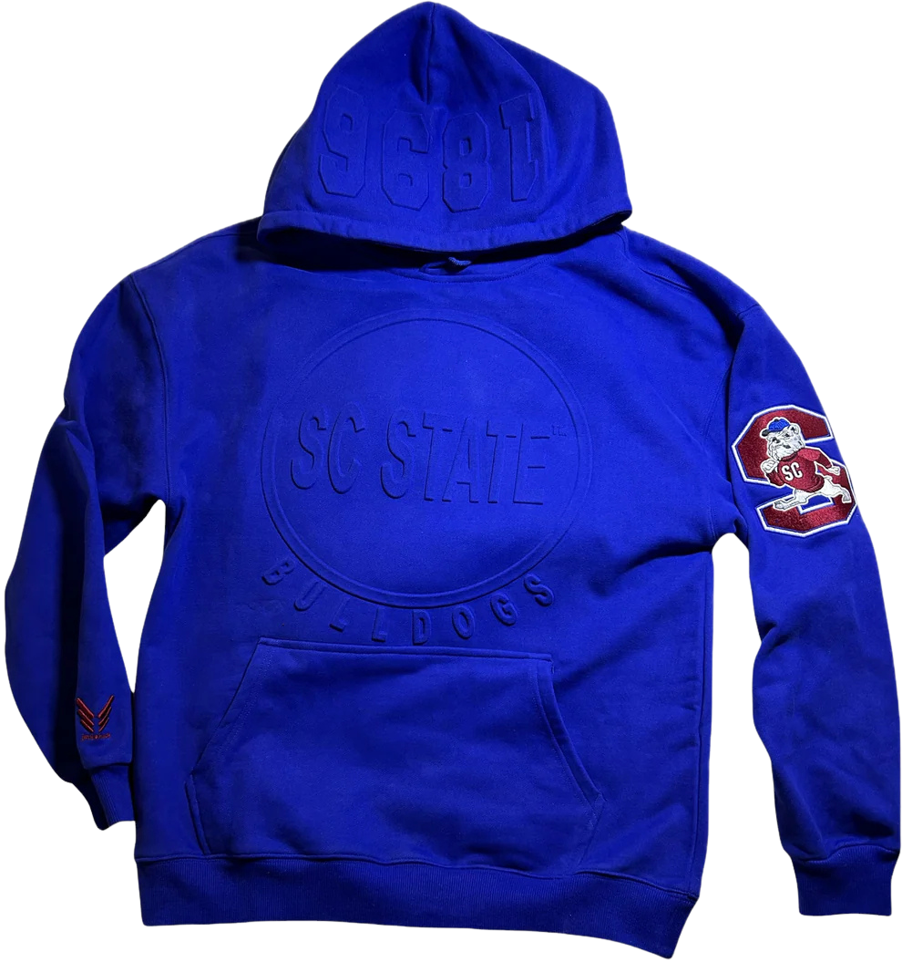 SC STATE BULLDOGS BLUE HOODIE