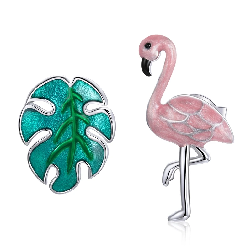 Flamingo & Monstera
