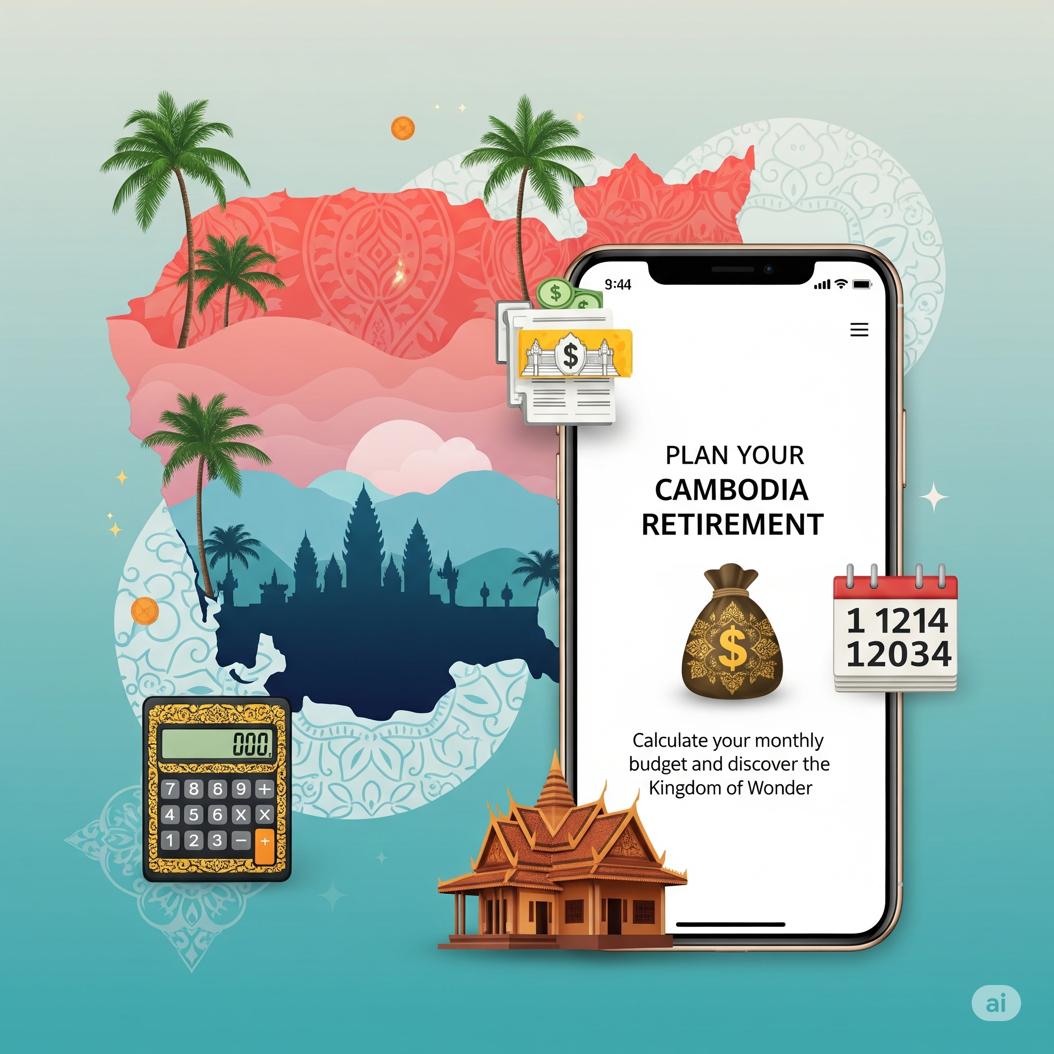 Cambodia Retirement Cost Calculator