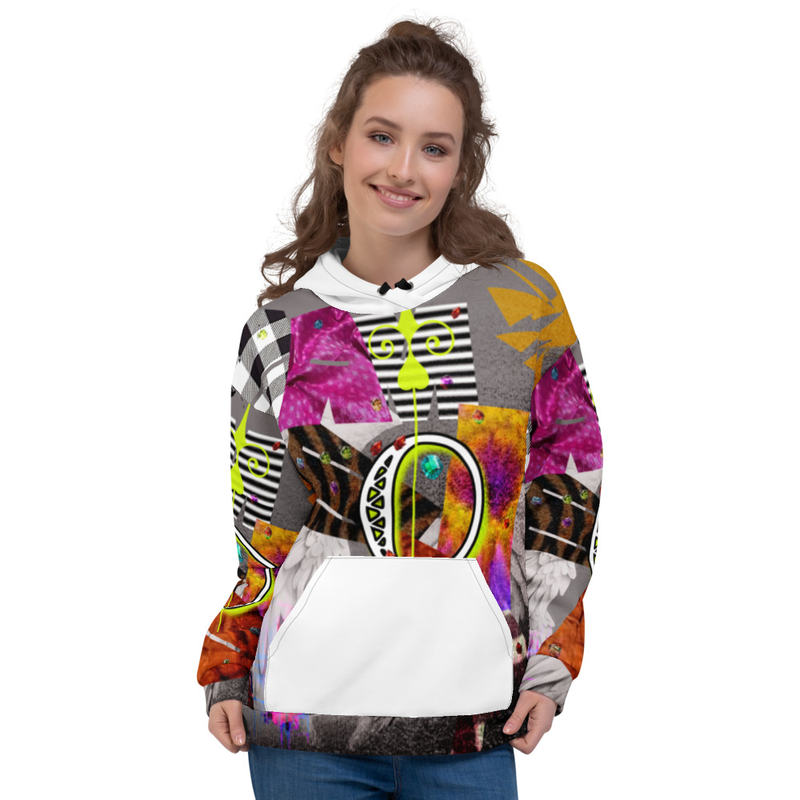 Cambodia Identity – Abstract Pattern Mix Unisex Hoodie