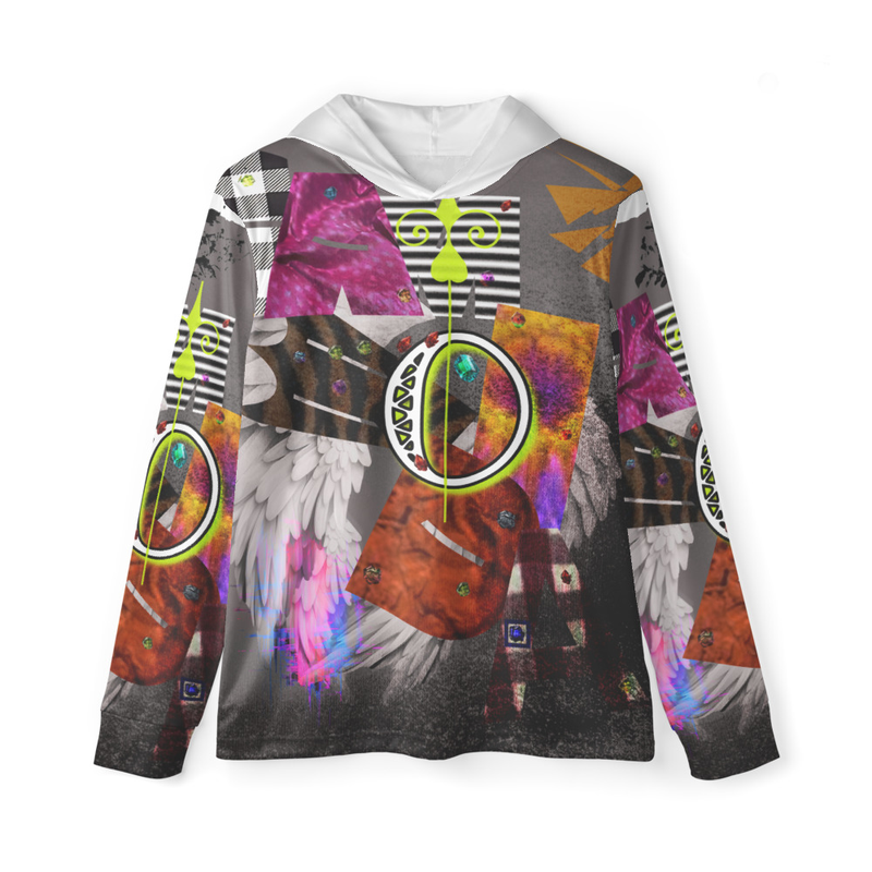 Cambodia Identity – Abstract Pattern Mix Sports warmup hoodie