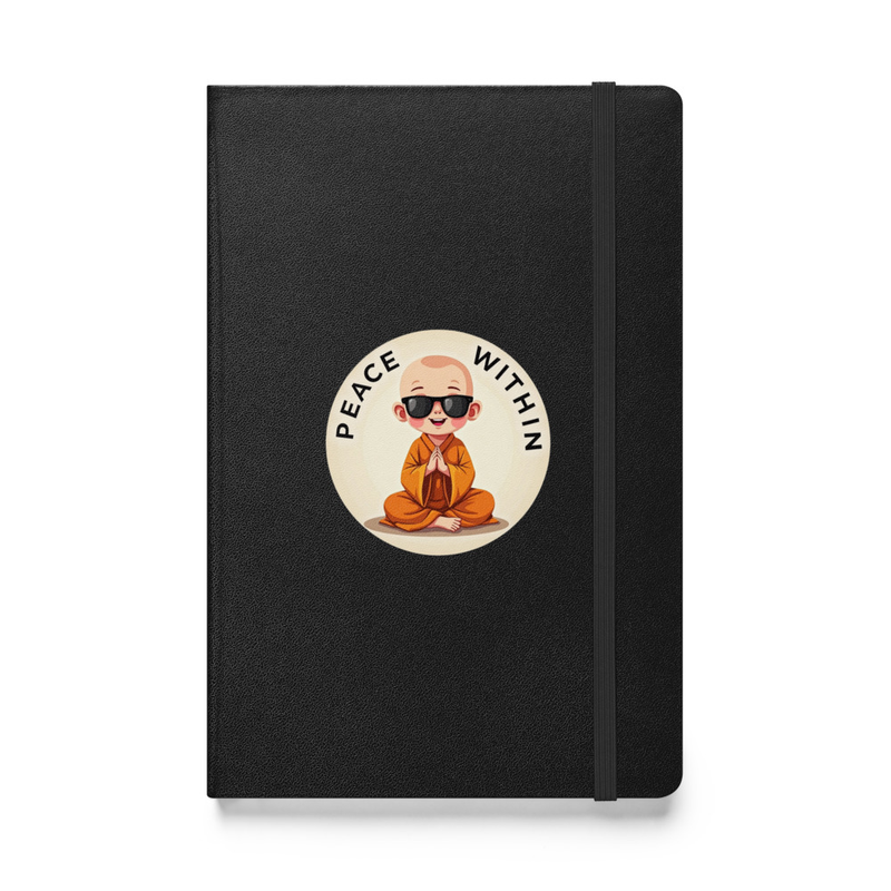 Baby Monk Traveler's Hardcover Notebook