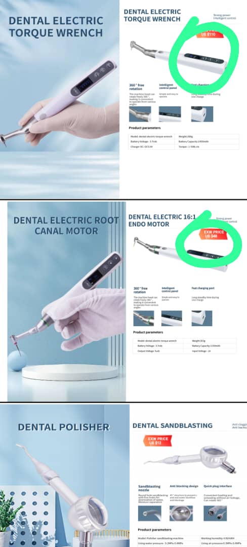 Dental Electric 16:1 Endo Motor
