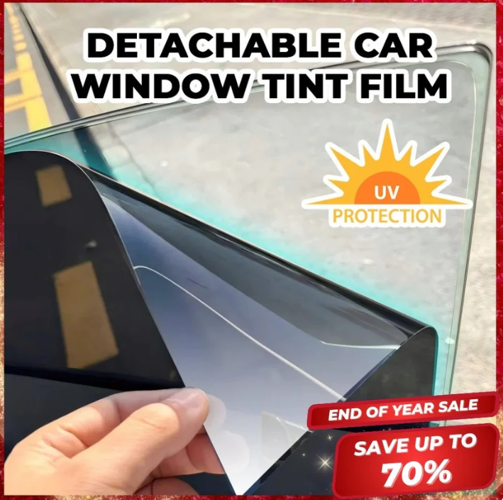 Universal Reduce Infrared Heat & Block UV by 99% Removable Window Tint Film for Cars - DIY Cut for Multiple Shapes