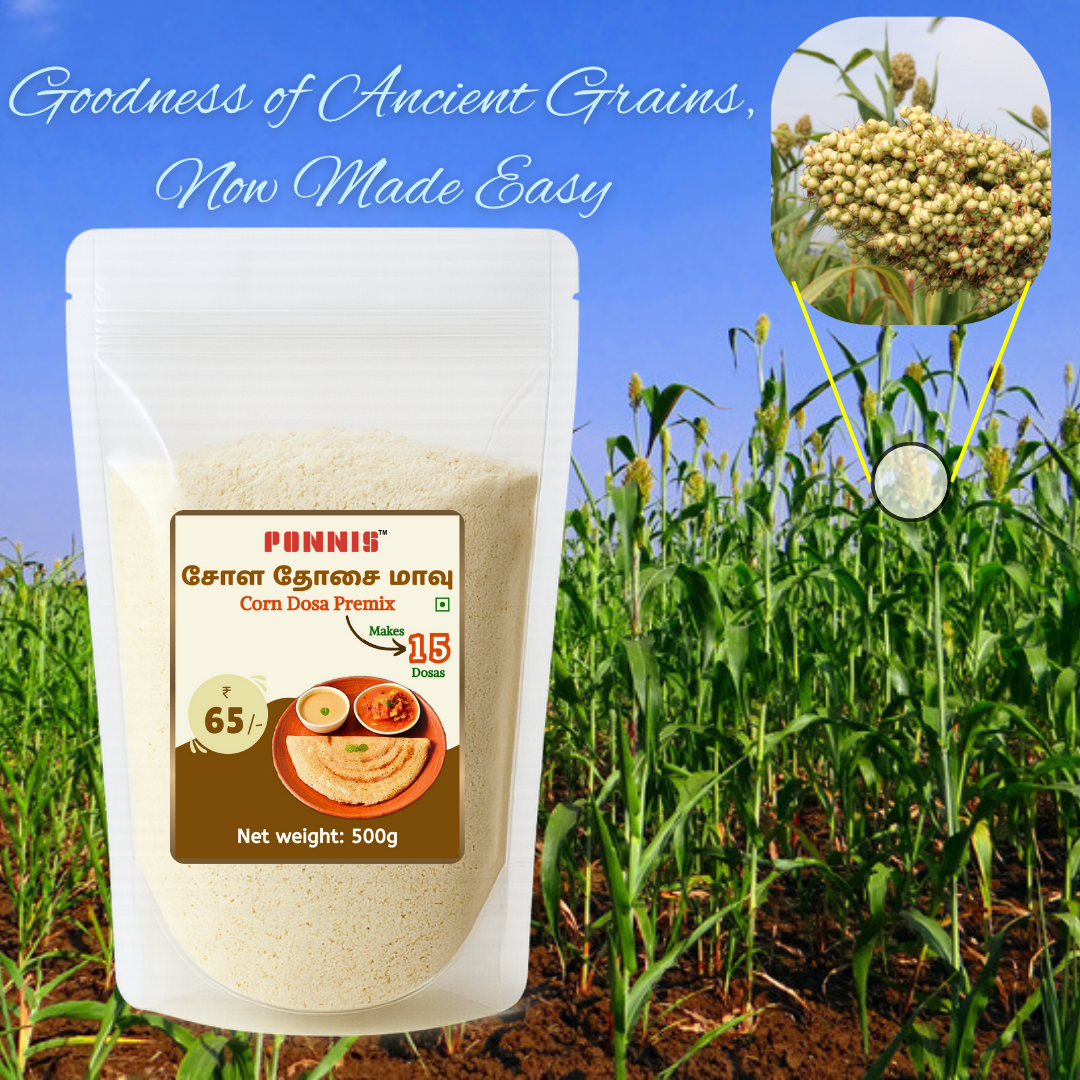 Corn Dosa (Sorghum) ImmeDiet Mix