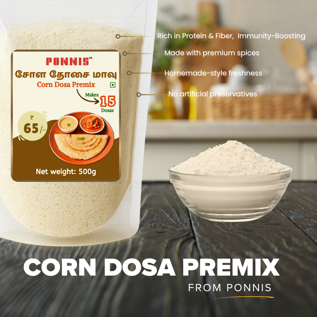 Corn Dosa (Sorghum) ImmeDiet Mix