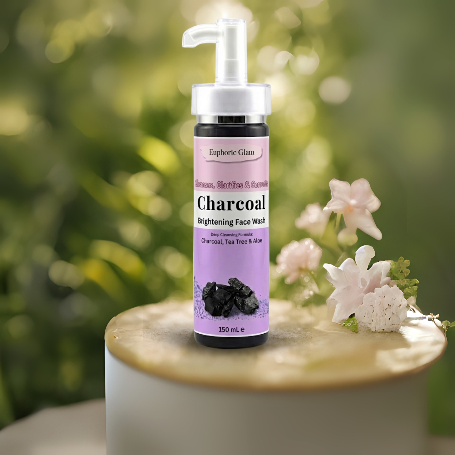 Charcoal Face Wash (Acne & Oil Defense)