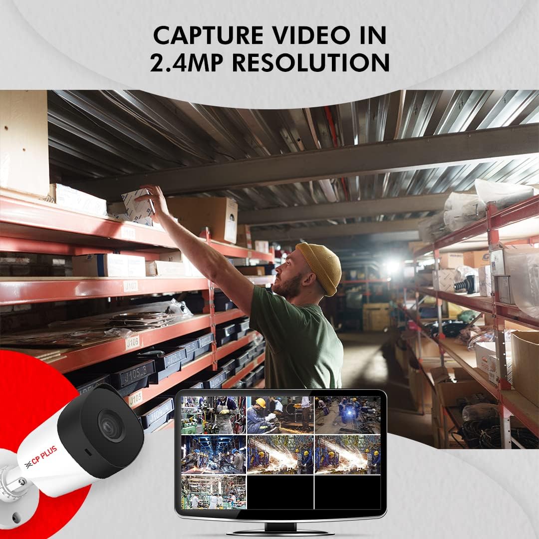 CP PLUS Full HD 8 Channel DVR with 2.4 MP