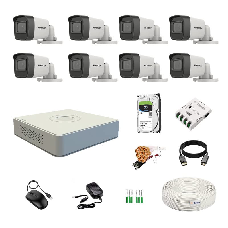 HIKVISION 8 Channel Full Combo Kit