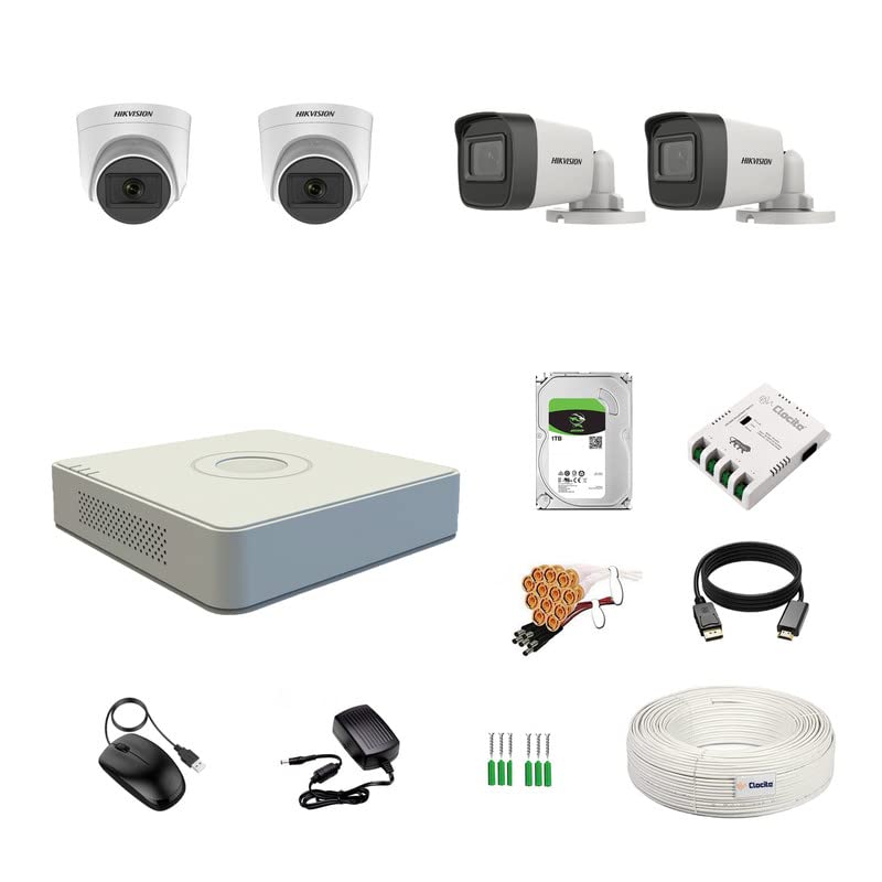 HIKVISION 4 camera Full Combo Kit