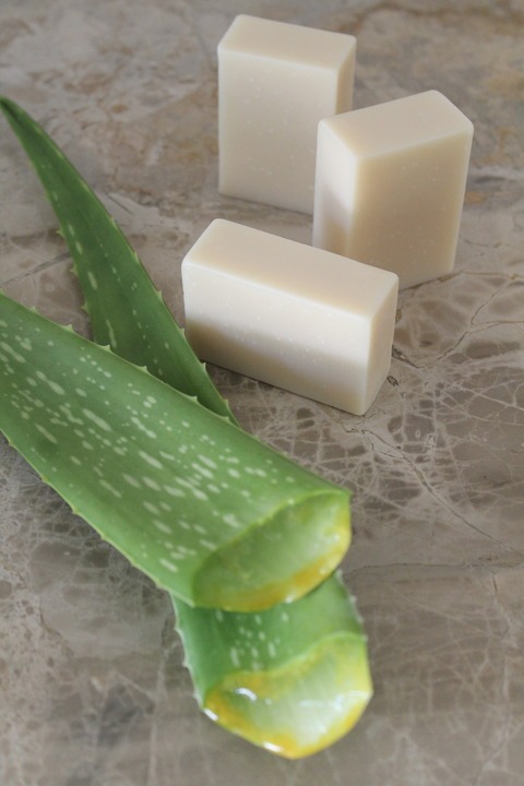 Jabón de baño sólido Aloe Mediterráneo