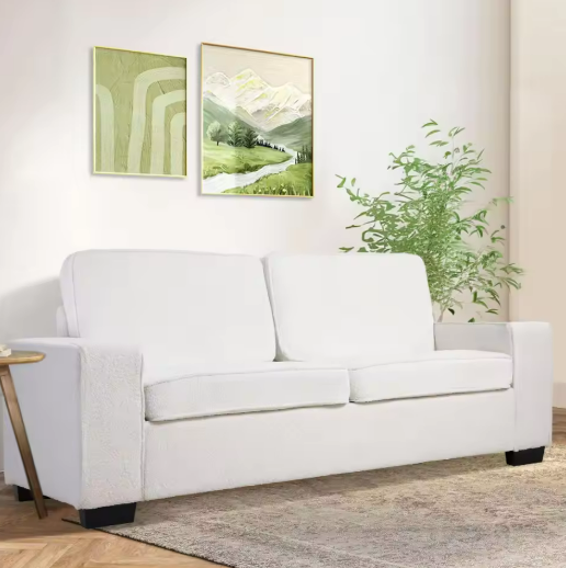 Modern White Sofa