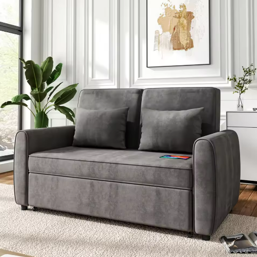 Modern Gray Sofa Bed
