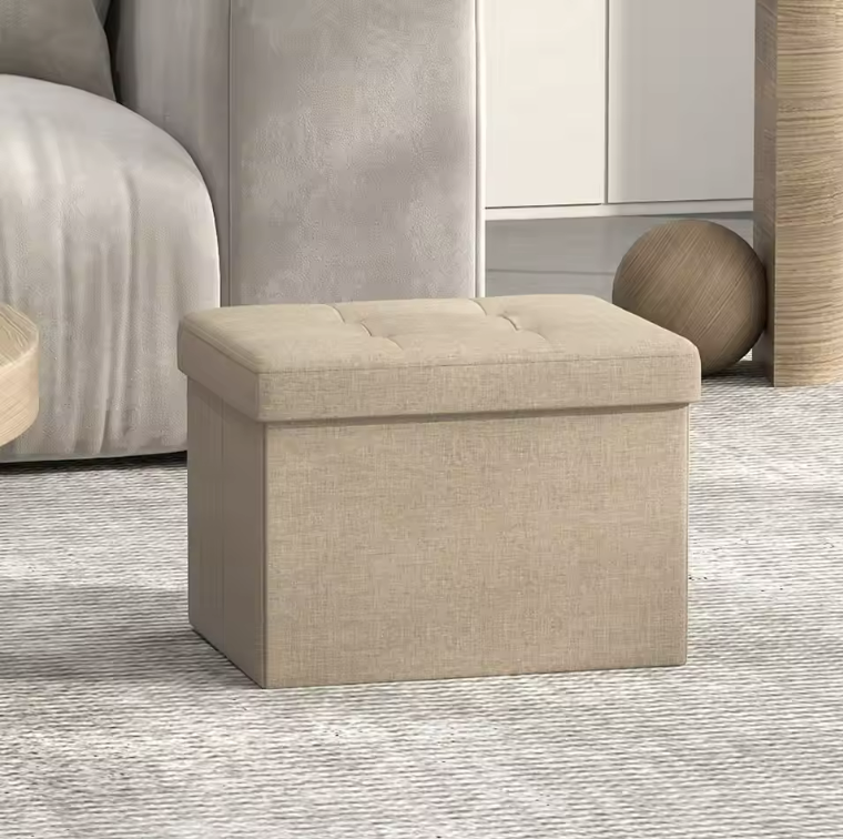 Foldable Storage Ottoman