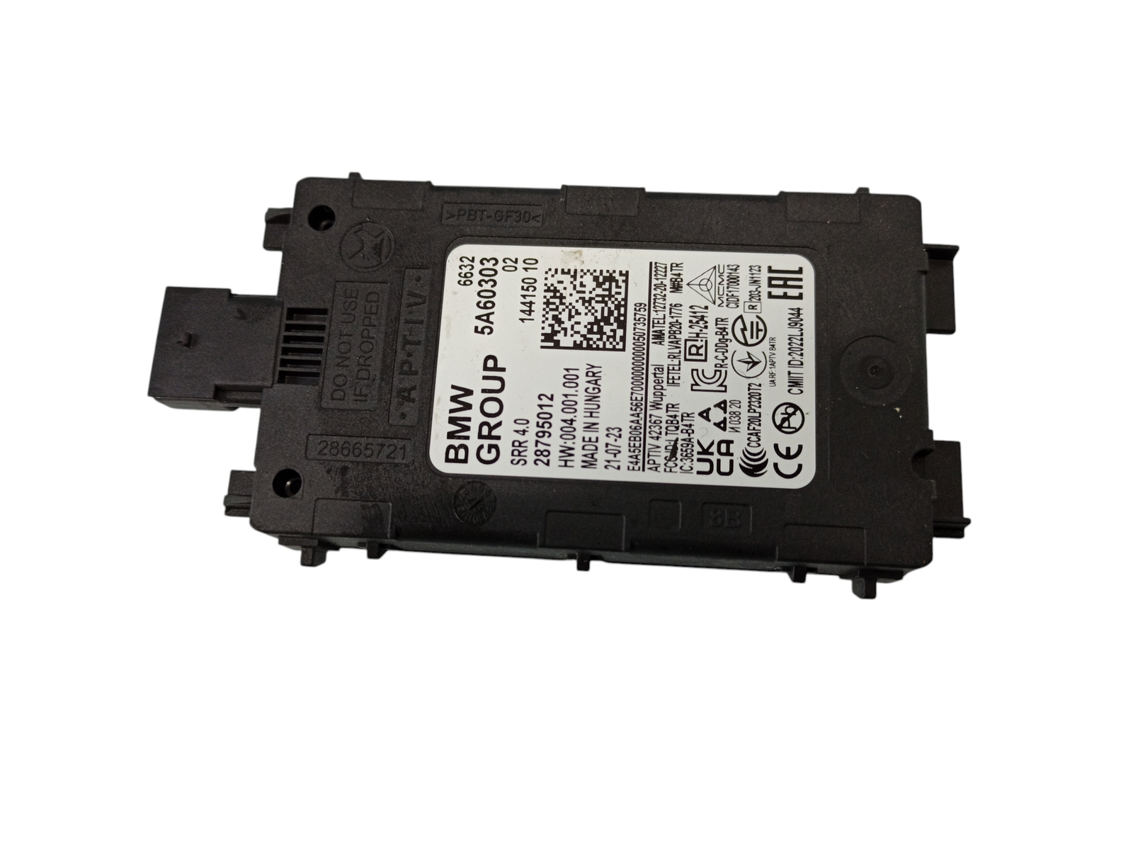 BMW OEM Radar Sensor Close Range 5A60303 VIN:9T59996 9km! G60 G70 G05 LCI G09-