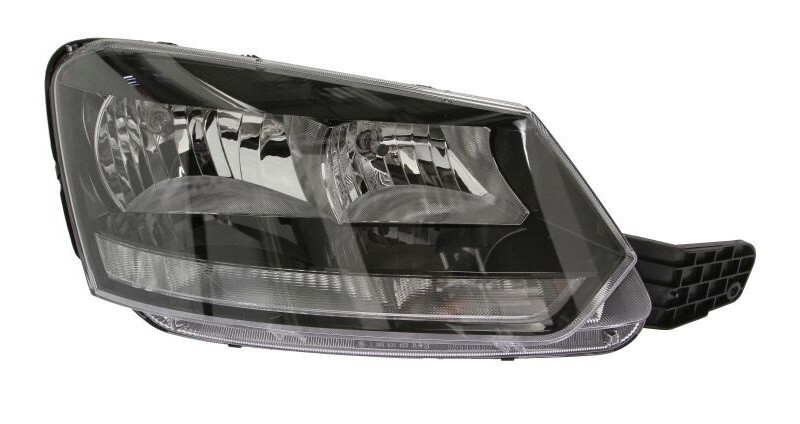 ELECTRIC FRONT RIGHT HEADLIGHT + ENGINE FOR SKODA YETI 11.2013-06.2017 ORIGINAL-