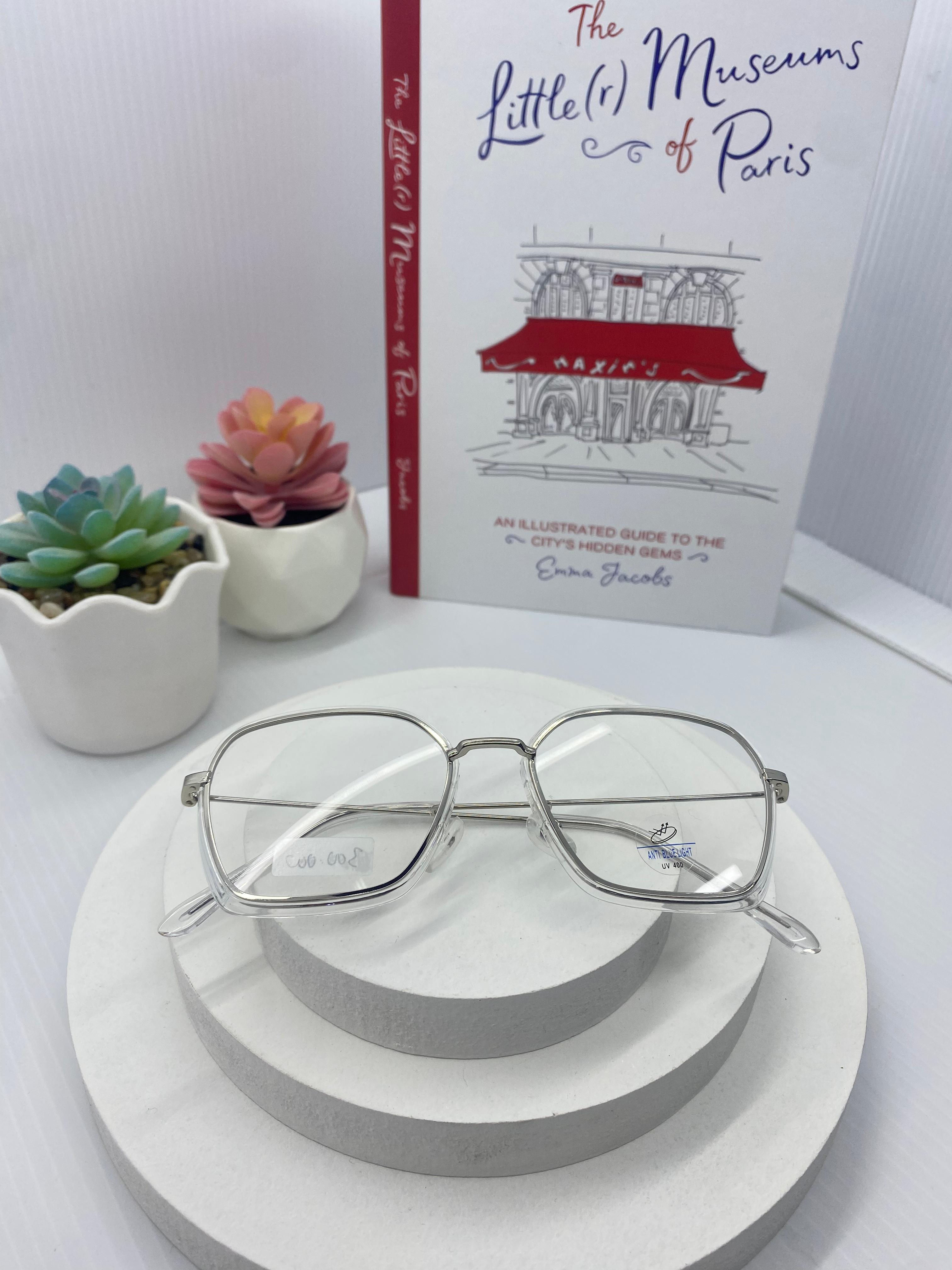 Rectangle Clear Glasses