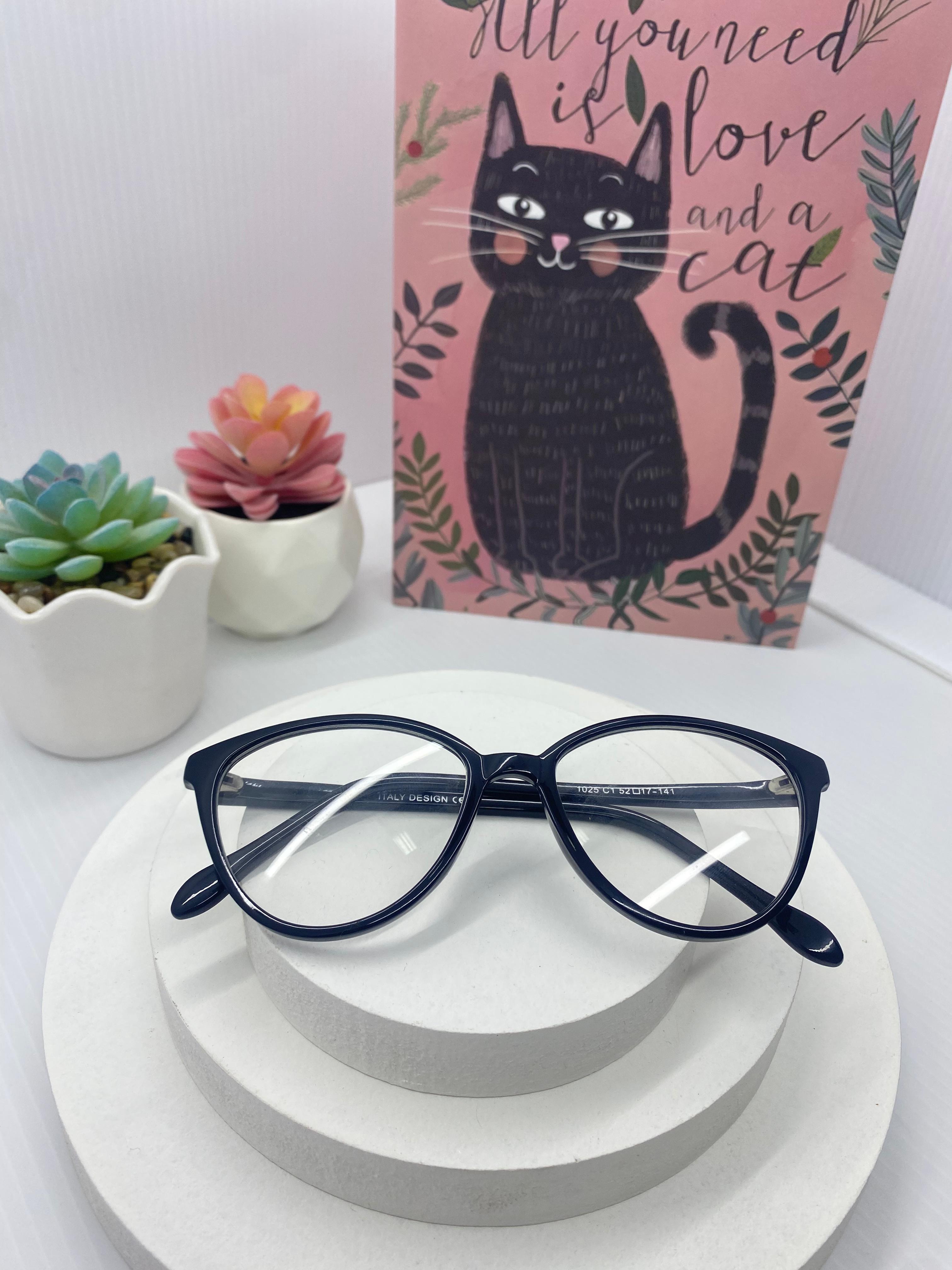 Black Round Eyeglasses