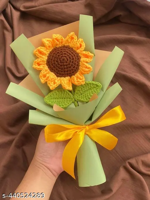  Crochet Sunflower