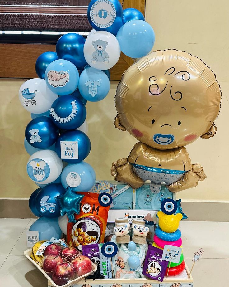Baby Boy Gift Basket
