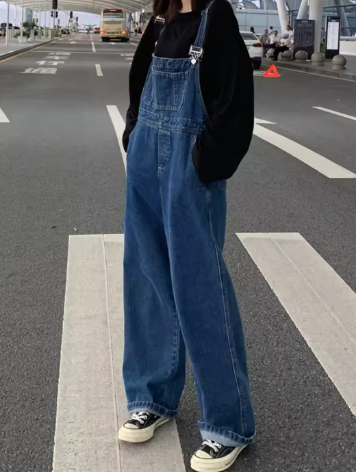 Denim Overalls