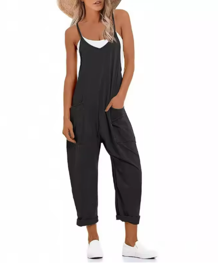 Women's Casual Loose Jumpsuit