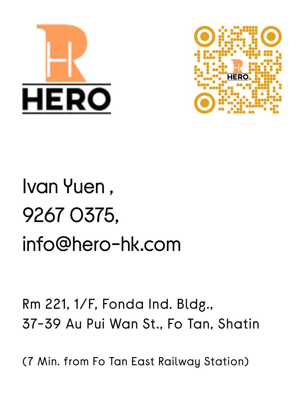 Ivan Yuen｜Hero Services Limited