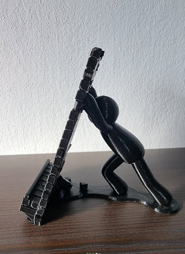 Soporte 3D “Muro”: 🧱 Base con textura de ladrillos