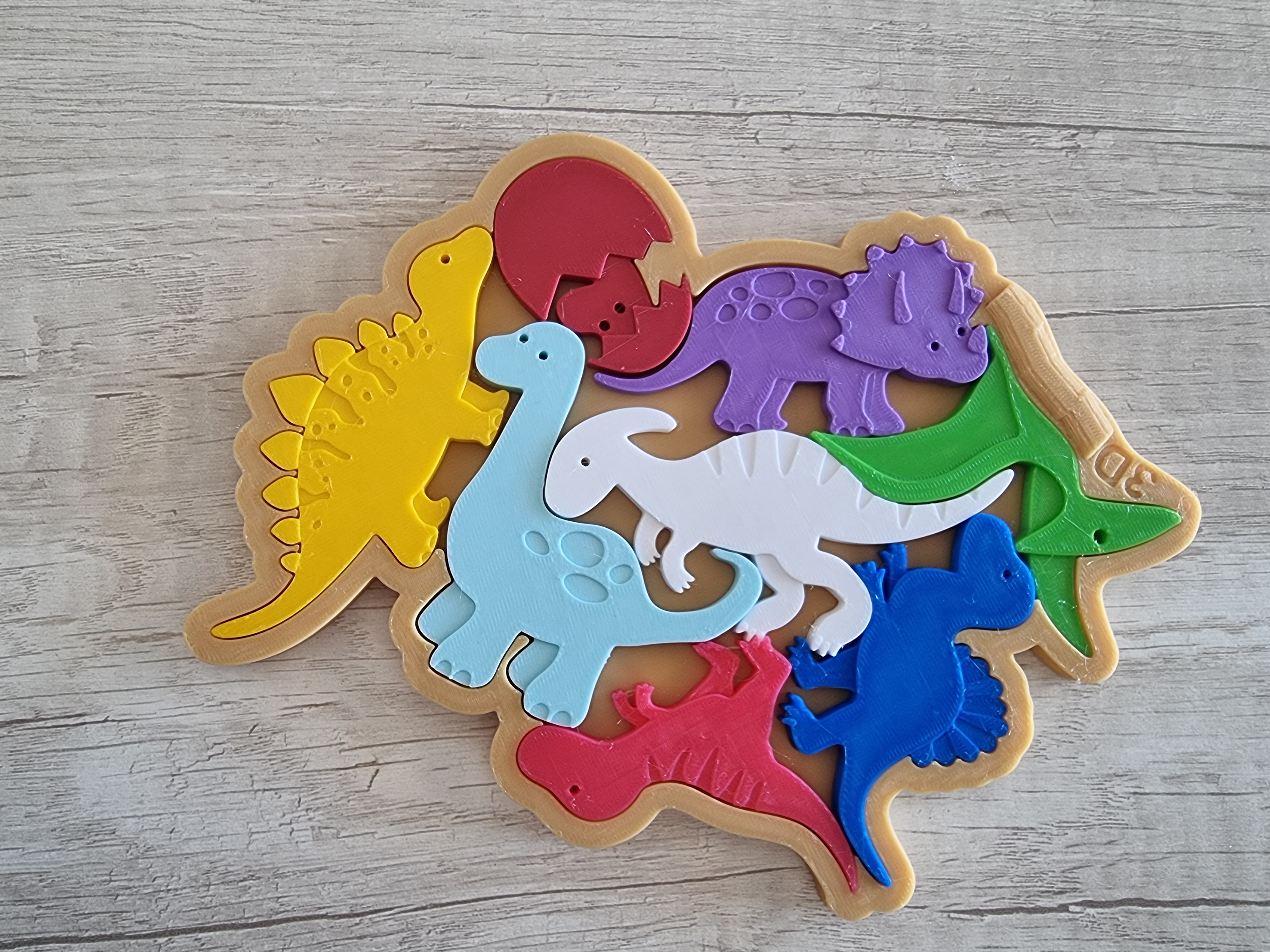 Dino Puzzle 3D