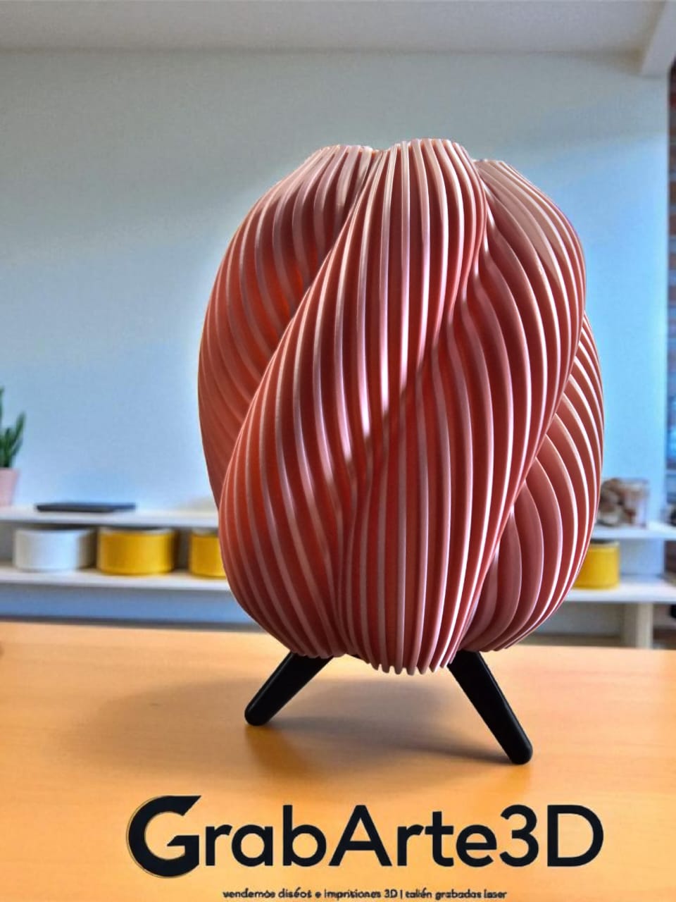Lámpara - Velador de diseño 3D