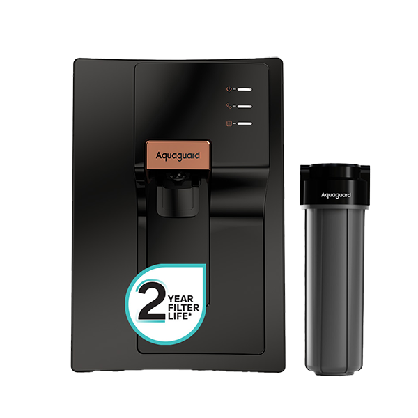 Aquaguard Nova RO + UV Stainless Steel 2X Water Purifier | 2 Year Filter Life