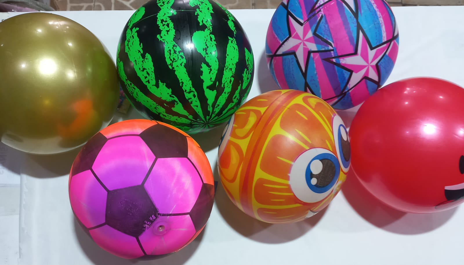 Bolas divertidas para crianças