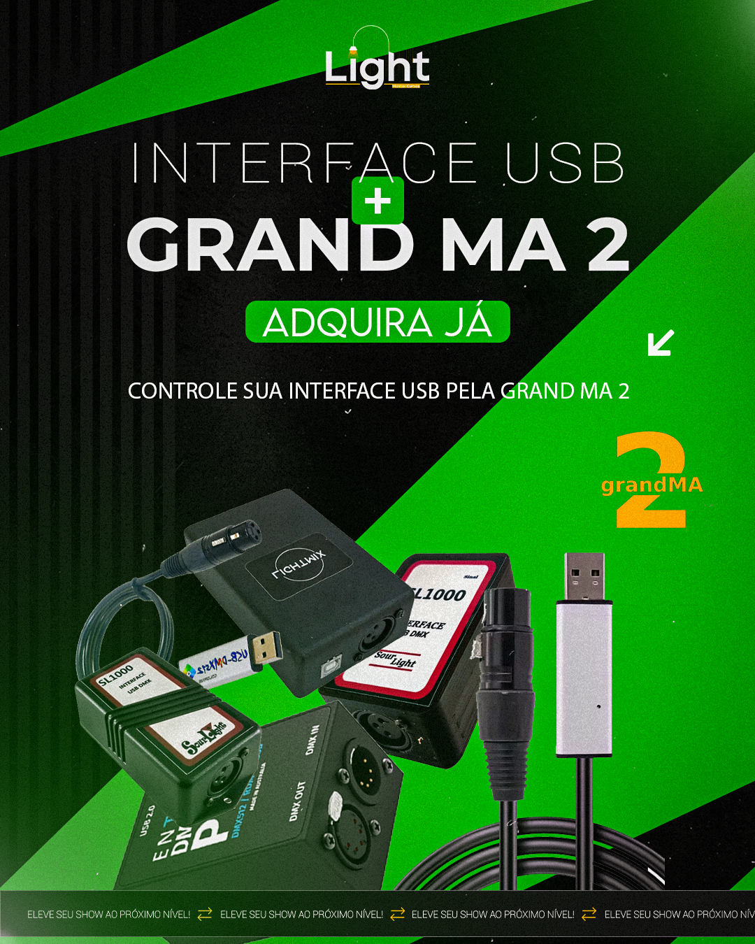 Interface USB + GrandMA 2