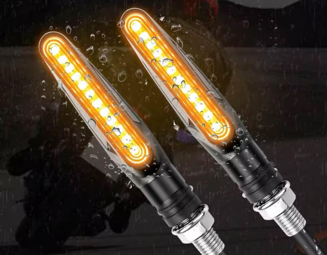 Seta de LED para moto